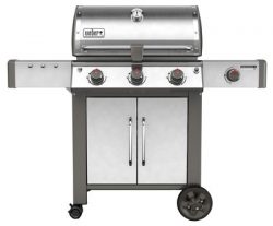 Weber 66004001 Genesis II LX S-340 Natural Gas Grill, Stainless Steel