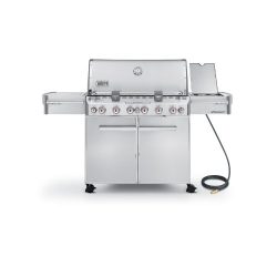 Weber Summit 7470001 S-670 Stainless-Steel 769-Square-Inch 60,800-BTU Natural-Gas Grill