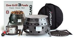 Volcano Grills 3-Fuel Portable Camping Stove/ Fire Pit