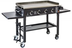 Blackstone 36 inch Outdoor Flat Top Gas Grill Griddle Station – 4-burner – Propane F ...