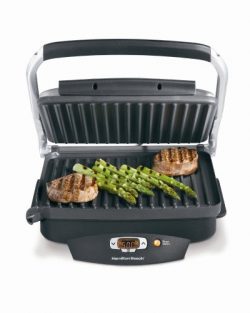 Hamilton Beach 25331 Super Sear 100-Square-Inch Nonstick Indoor Searing Grill