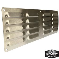 Midwest Hearth Island Vent for Fire Pits and Outdoor Kitchens – Stainless Steel