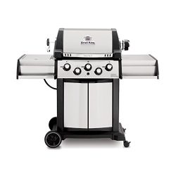 Broil King 986887 Signet 90 Natural Gas Grill with Side Burner and Rear Rotisserie