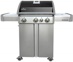 Napoleon T410SBNK Triumph Natural Gas Grill with 3 Burners, Black and Stainless Steel