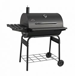 Smoke Hollow SH3020 30-inch Barrel Charcoal Grill 542 sq. inch Cooking Area, Black