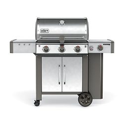 Weber 61004001 Genesis II LX S-340 Liquid Propane Grill, Stainless Steel