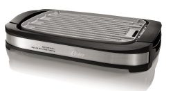 Oster CKSTGR3007-ECO DuraCeramic Reversible Grill and Griddle, Black