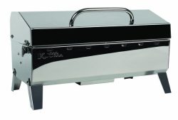 Kuuma 58110 Stow N’ Go 160 Charcoal Grill with Inner Lid Liner