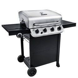 Char-Broil Performance 475 4-Burner Cart Liquid Propane Gas Grill- Stainless