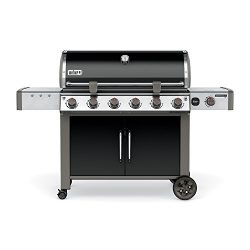 Weber 68014001 Genesis II LX E-640 Natural Gas Grill, Black