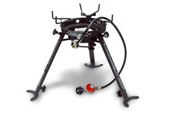 Eastman Outdoors Portable Kahuna Burner with XL Pot and Wok Brackets with Adjustable and Removab ...