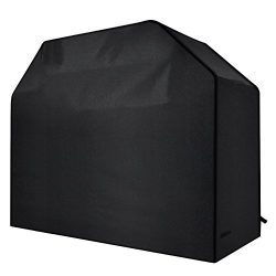 Homitt Gas Grill Cover, 58-inch 600D Heavy Duty Waterproof BBQ Grill Cover for Most Brands of Gr ...