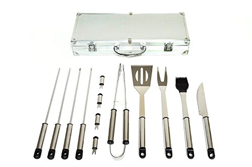 Superiore Livello BBQ Tool Set with Stainless Steel Grilling ...