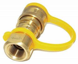 Hongso TA006 Universal 3/8″ Female Pipe Thread x 3/8″ Male Flare Quick Connect Disco ...