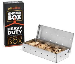 Grillaholics Smoker Box, #1 Meat Smokers Box in Barbecue Grilling Accessories, Add Smokey BBQ Fl ...