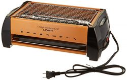 Livart LV-982 Electric Barbecue Grill, Orange