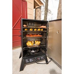 Masterbuilt 40 Inch Outdoor Sportsman Elite Extra Large Gas Barbeque Smokehouse