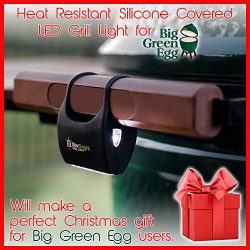 Grill Light for Green Egg – A Heat Resistant Silicone Covered LED Light That Wraps Around  ...