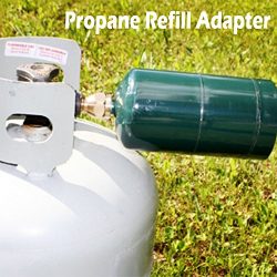 Propane Refill Adapter Lp Gas 1 Lb Cylinder Tank Coupler Heater Bottles Coleman