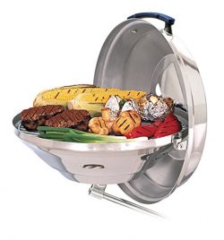 Magma Products, A10-114 Marine Kettle Charcoal Grill w / Hinged Lid, Party Size