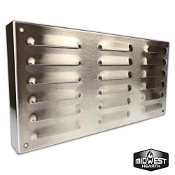 Midwest Hearth Island Vent for Masonry Fire Pits and Outdoor Kitchens – Stainless Steel