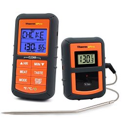 ThermoPro TP-07 Wireless Remote Digital Cooking Food Meat Thermometer for Grilling Oven Kitchen  ...