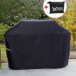 Winner Outfitters Gas Grill Cover, 58-inch 600D Heavy Duty Waterproof BBQ Grill Cover for Weber, ...