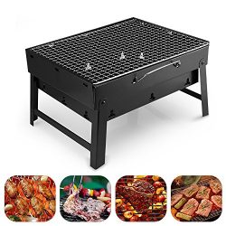 Barbecue Grill Uten Portable Lightweight Simple Charcoal Grill Perfect Foldable Premium BBQ Gril ...