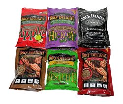 BBQrs Delight Wood Smoking Pellets – Super Smoker Variety Value Pack – 1 Lb. Bag  ...