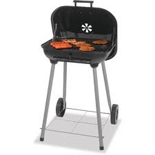1 X Charcoal Grill, Backyard Grill 17.5″, Grills up to 15 Burgers. Porcelain enamel cookin ...