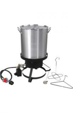 Cajun Injector 30 qt Aluminum Turkey Deep-Fryer