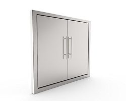 BBQ ACCESS DOOR* NEW Elegant 39 Inch 304 Grade Stainless Steel Bbq Island/Outdoor Kitchen Access ...