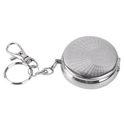 Gilroy Stainless Steel Portable Ashtray, Cigarette Ashtray For Outdoor Use, Ash Holder For Smoke ...