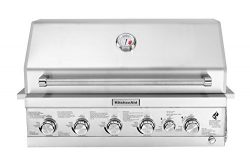 KitchenAid 740-0781 Built-in Propane Gas Grill Head, Stainless