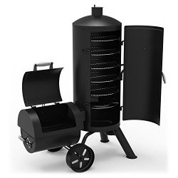 Dyna-Glo Signature Series DGSS1382VCS-D Heavy-Duty Vertical Offset Charcoal Smoker & Grill