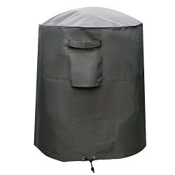 M&H Kettle Grill Cover, Heavy Duty Waterproof BBQ Smoker Grill Cover, 29 inch Small, Premium ...