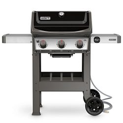 Weber 49010001 Spirit II E-310 NG Outdoor Gas Grill, Black