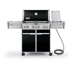 Weber Summit 7271001 E-470 580-Square-Inch 48,800-BTU Natural-Gas Grill, Black