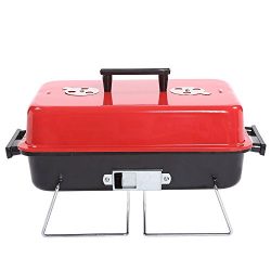 Portable Charcoal Grill Outdoor thickened Stainless Steel Charcoal Grill