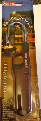 Calico Flexible Reach Utility Gas Lighter Hot Shot 2