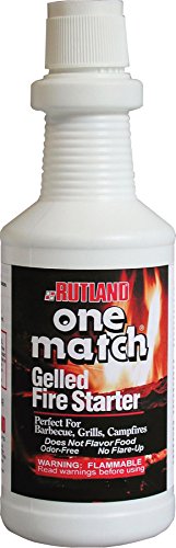 One Match  Gel Fire Starter, 32 fl. oz. (Package may vary)