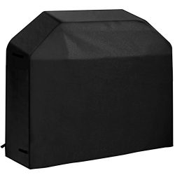 VicTsing BBQ Gas Grill Cover Heavy Duty Waterproof Cover with Velcro Secure Straps for Brinkmann ...