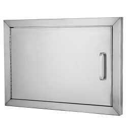 BestEquip BBQ Island 304 Stainless Door Single Access BBQ Door 14x20inch Single Door Flush Mount ...