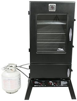 Masterbuilt 20050614 Propane Smoker, 44-Inch, Black