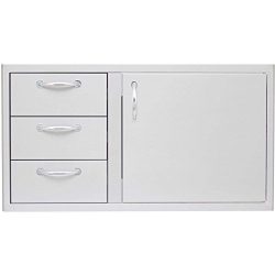 39″ Access Door / Triple Drawer Combo