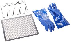 Masterbuilt Smoker & Grill Accessory Kit with Mat, Gloves & Rib Rack