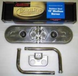 Gas Sunbeam Grill Replacement 15″ Stainless Steel Burner Kit