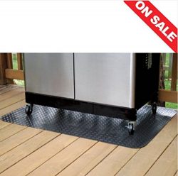 Barbeque Grill Mat Backyard Indoor Outdoor Grilling BBQ Heavy Duty Smoker Under Grill Patio Floo ...