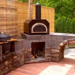 Chicago Brick Oven CBO-500 Countertop Outdoor Wood Fired Pizza Oven – Copper