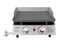 Royal Gourmet Portable 2 Burner Propane Gas Grill Griddle Pd1201
